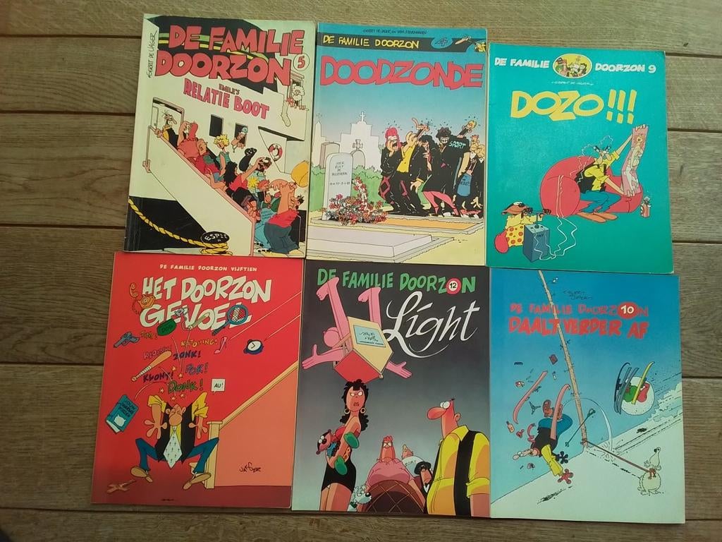 De familie doorzon 6 albums eerste druk, Ophalen of Verzenden, Gelezen