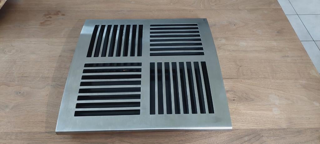 PO Stainless Steel Cd's Rack Designed by Frank Kerdil, Ophalen of Verzenden
