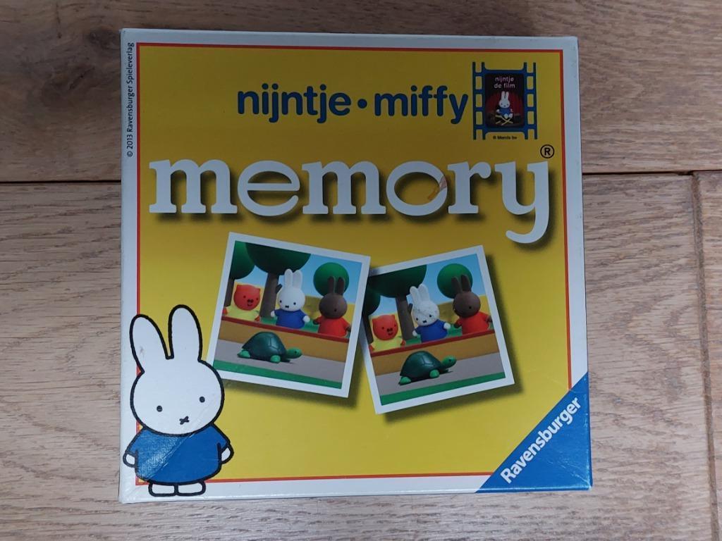 gezelschapsspel memory Nijntje, Enlèvement, Utilisé