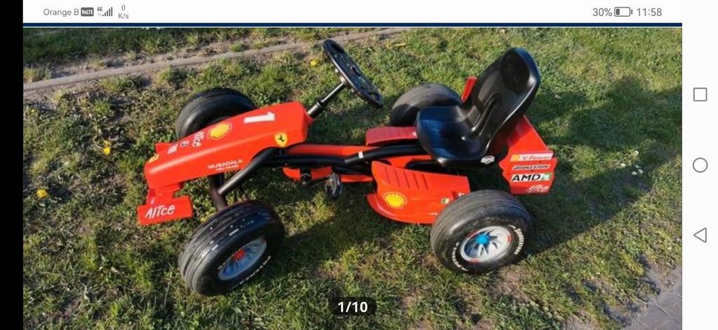 Formula car, Ophalen, Nieuw