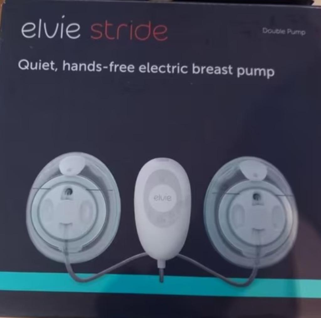 Elvie Stride dubbele elektrische borstkolf - handsfree, Ophalen, Gebruikt, Borstkolf