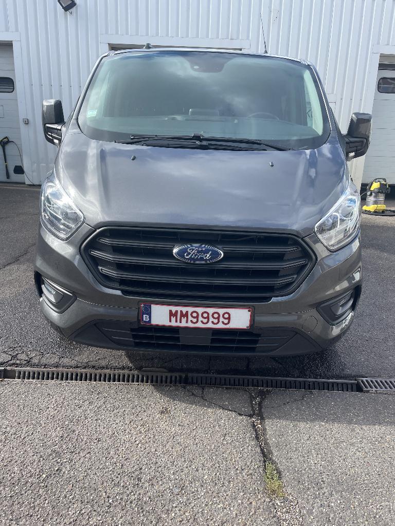 Ford Transit Custom, Auto's, Ford, Bedrijf, Te koop, Transit, Airconditioning, Diesel, Euro 6, Monovolume, 5 deurs, Automaat, Zilver of Grijs