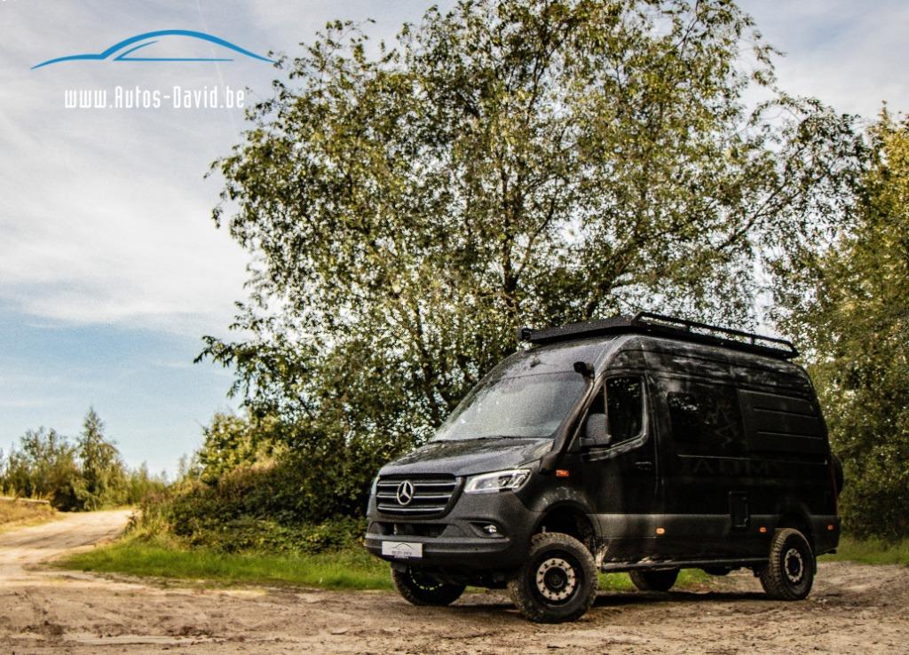 ADM Mercedes-Benz Sprinter Ghost Offroad 319 cdi Camper 4X4, Caravans en Kamperen, Mobilhomes, Buscamper of Camperbus, Tot en met 2