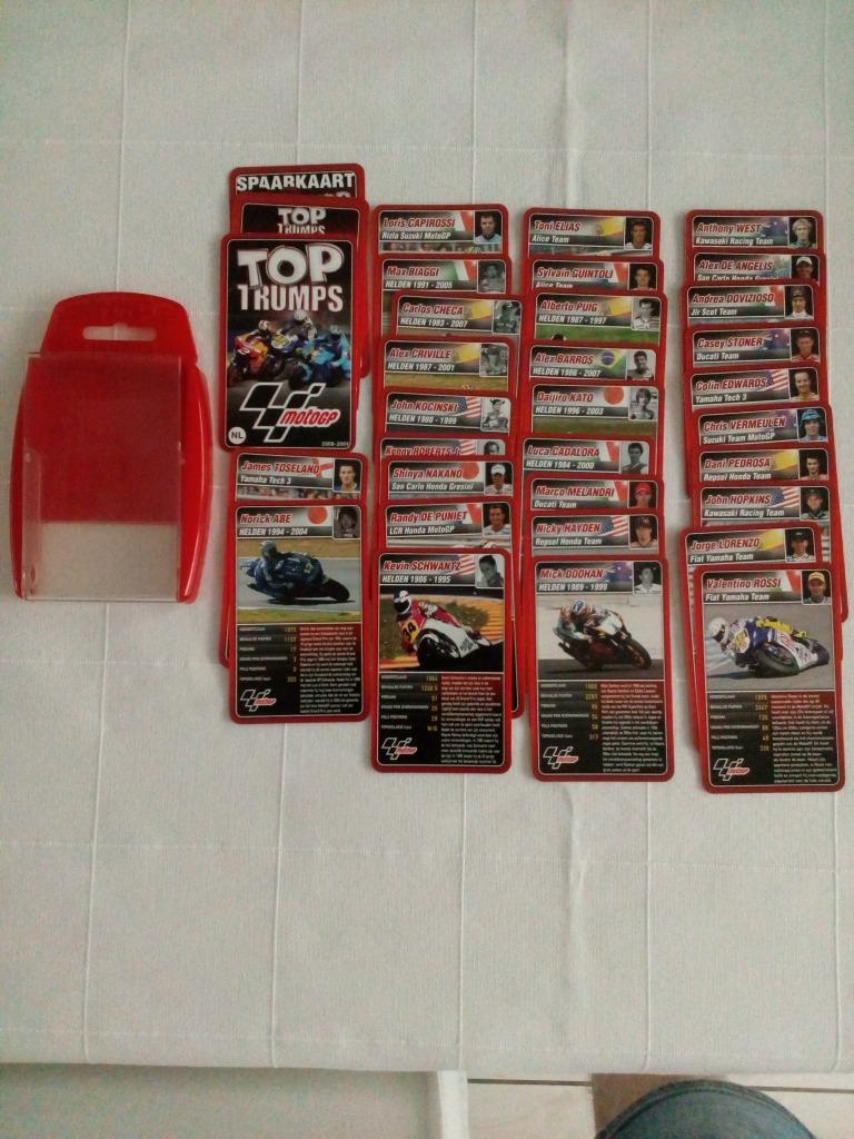 speelkaarten moto GP500, Ophalen, Zo goed als nieuw, Speelkaart(en)