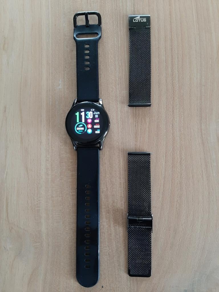 Montre connectée Lotus modèle 50002 (iOS/Android), Bijoux, Sacs & Beauté, Montres connectées, Utilisé, iOS, Noir, Battement de coeur