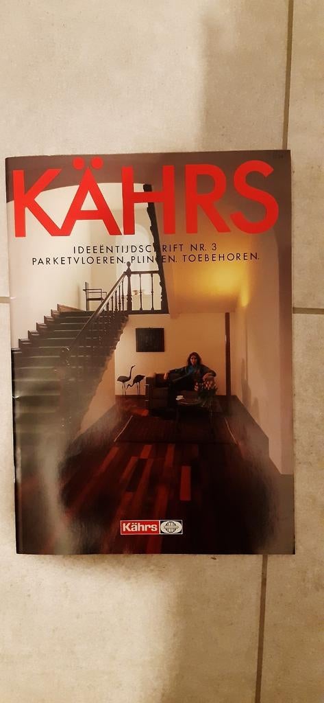 Magazine d'idées de plinthes pour parquets KÄHRS 3 ? Années, Enlèvement ou Envoi, Comme neuf