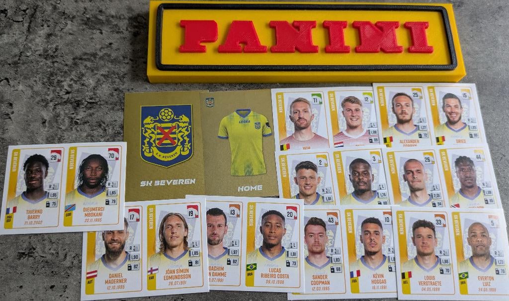 Panini FOOTBALL 2022/23 11 STICKERS BEVEREN VOETBAL, Ophalen of Verzenden, Nieuw