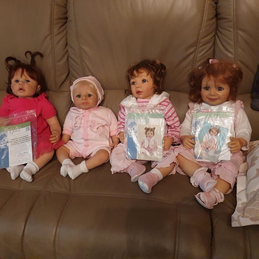 Poupées Reborn avec certificat., Collections, Enlèvement ou Envoi, Comme neuf