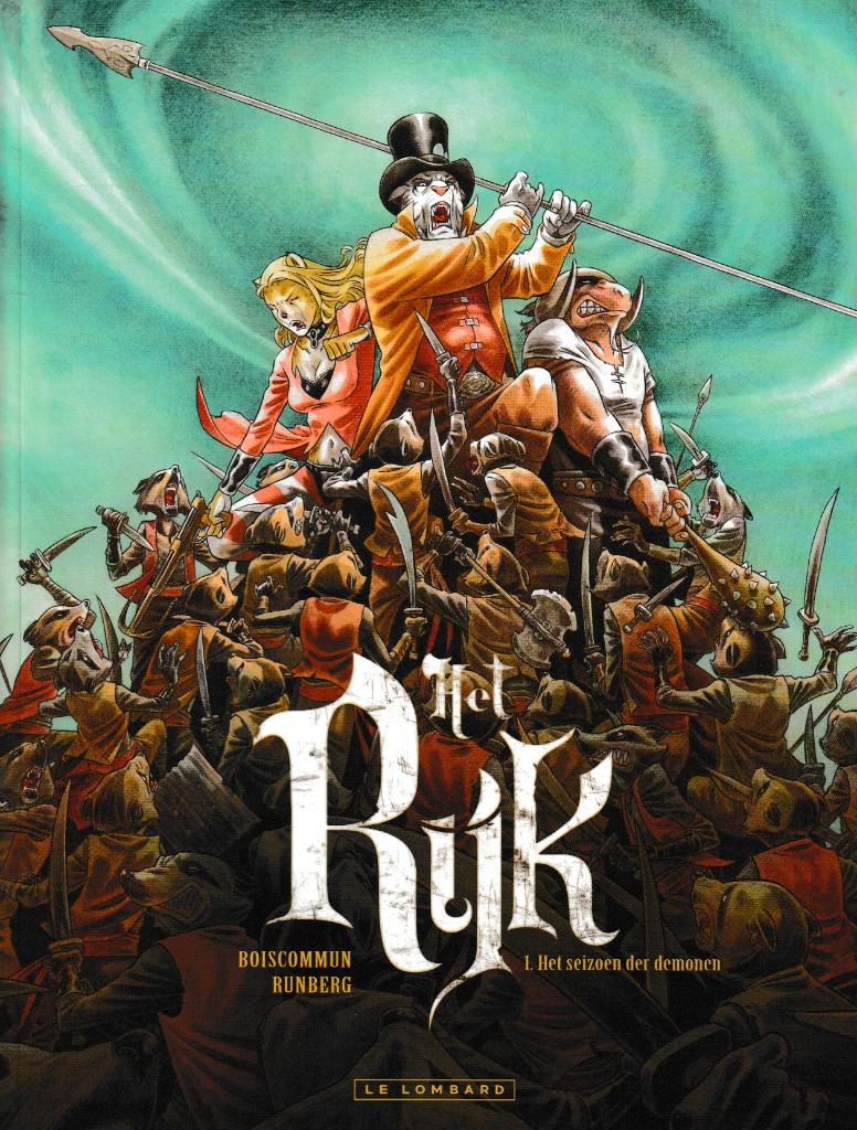 Twee strips - Het Rijk - volledige reeks., Livres, BD, Envoi