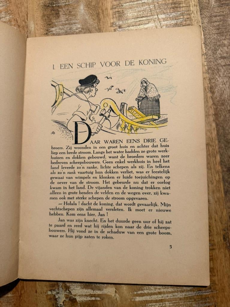Een schip voor de koing en drie andere Vlaamse Sprookjes, Boeken, Ophalen of Verzenden, Gelezen, Cyriel Verleyen