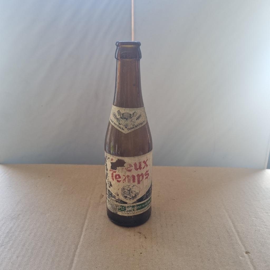 Bouteille de bière Vieux Temps (modèle 2), Verzamelen, Ophalen of Verzenden, Gebruikt, Flesje(s), Overige merken