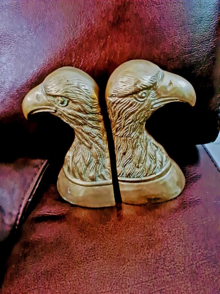 Serre-livres, ttes d&amp;#x27;aigle,, Enlèvement ou Envoi, Comme neuf