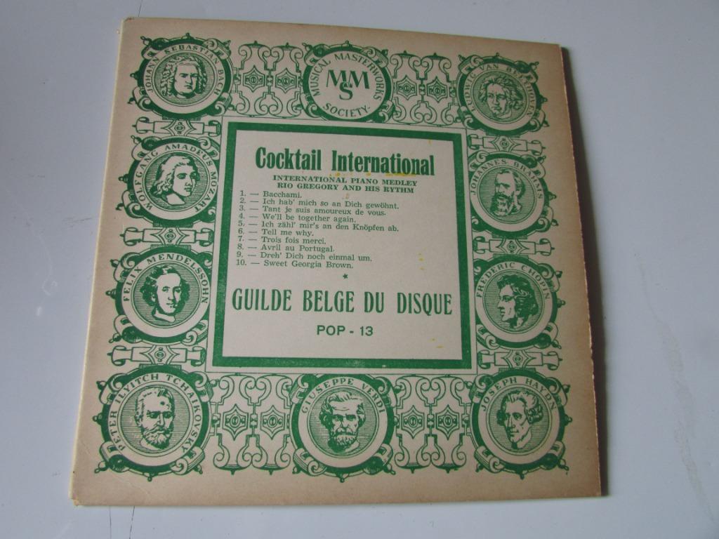 COCKTAIL INTERNATIONAL, PIANO MEDLEY, Verzenden, Gebruikt, Overige formaten