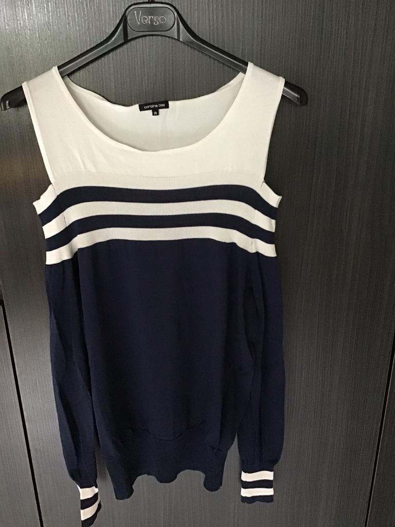 Caroline BISS pull mt 36 nieuw, Kleding | Dames, Verzenden, Blauw