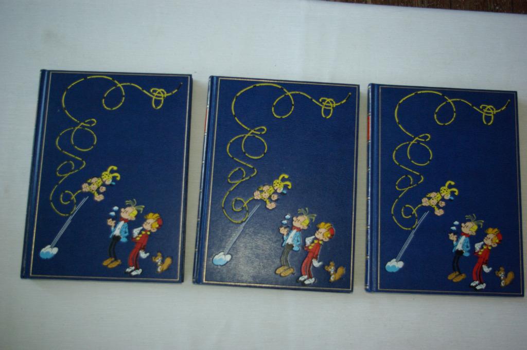 Lot de 3 intégrales Spirou BD DUPUIS Franquin ROMBALDI, Plusieurs BD, Enlèvement ou Envoi, Comme neuf, Franquin