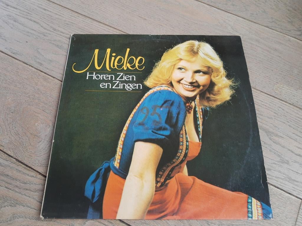 Lp - Mieke - horen, zien en zingen, Cd's en Dvd's, Vinyl | Nederlandstalig, Ophalen of Verzenden, Zo goed als nieuw