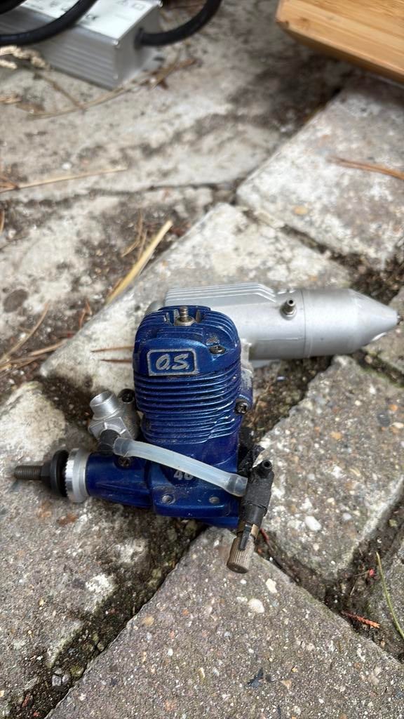 Motor OS LA 46, Hobby en Vrije tijd, Ophalen, Zo goed als nieuw, Vliegtuig
