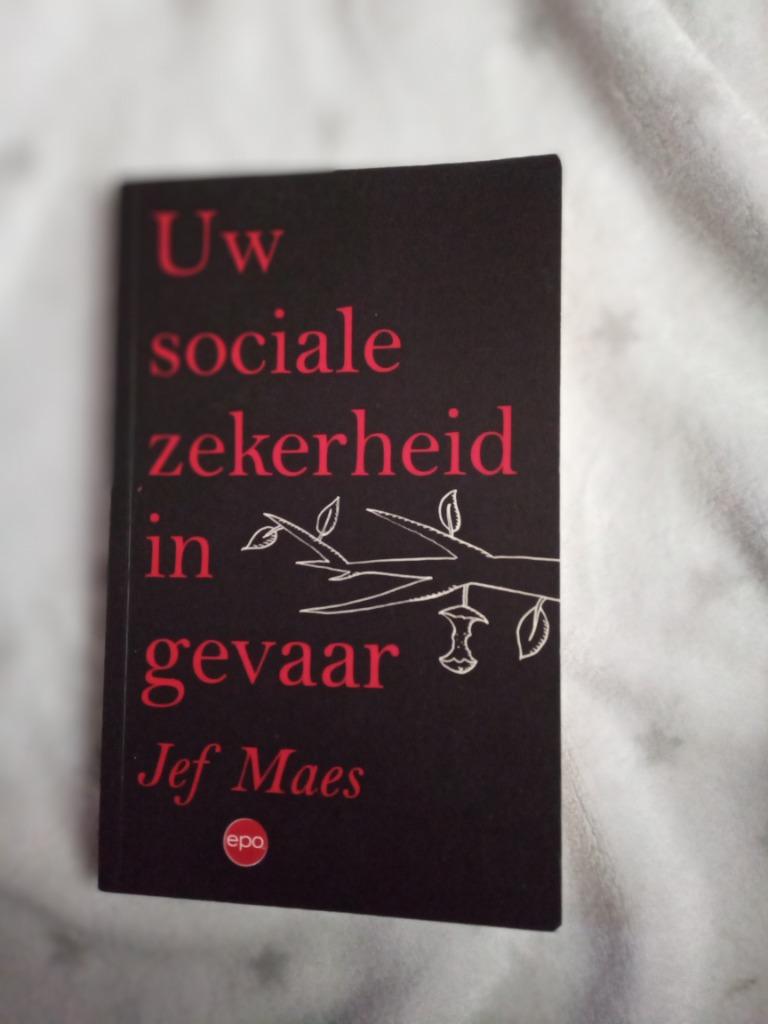 Boek uw sociale zekerheid in gevaar Jef Maes, Ophalen of Verzenden, Zo goed als nieuw, Jef Maes