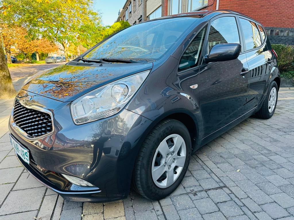 KIA VENGA 1.4 BENZINE AIRCO GPS CAMERA 2016 6950€, Voorwielaandrijving, Euro 6, 4 cilinders, Leder en Stof