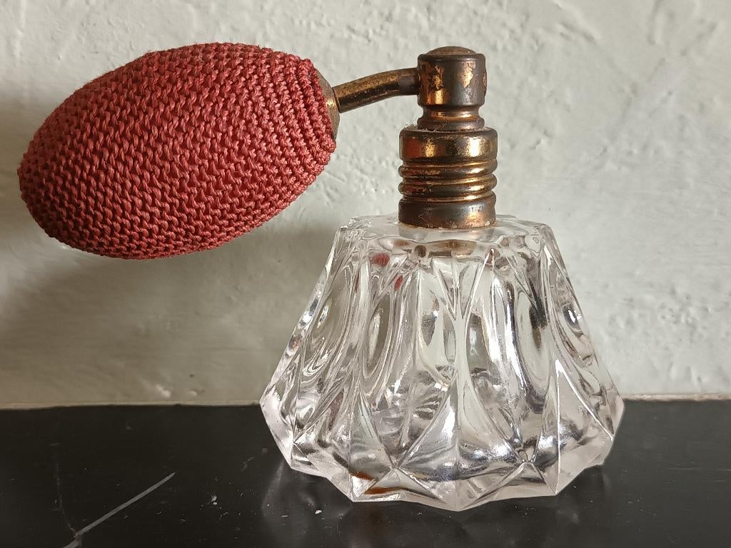 Antieke parfum flacon, Ophalen of Verzenden