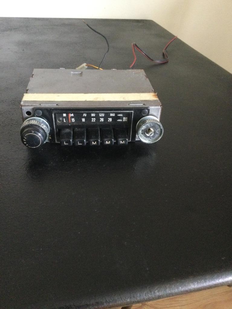 Autoradio vintage, Enlèvement, Utilisé