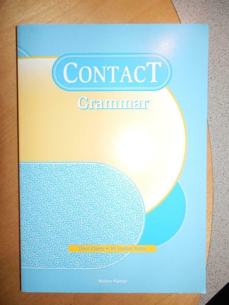 Contact Grammar, Enlèvement ou Envoi, Utilisé, Non-fiction