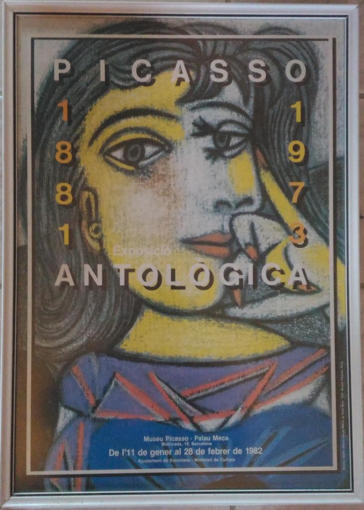 Affiche Antologica de Pablo Picasso, Enlèvement