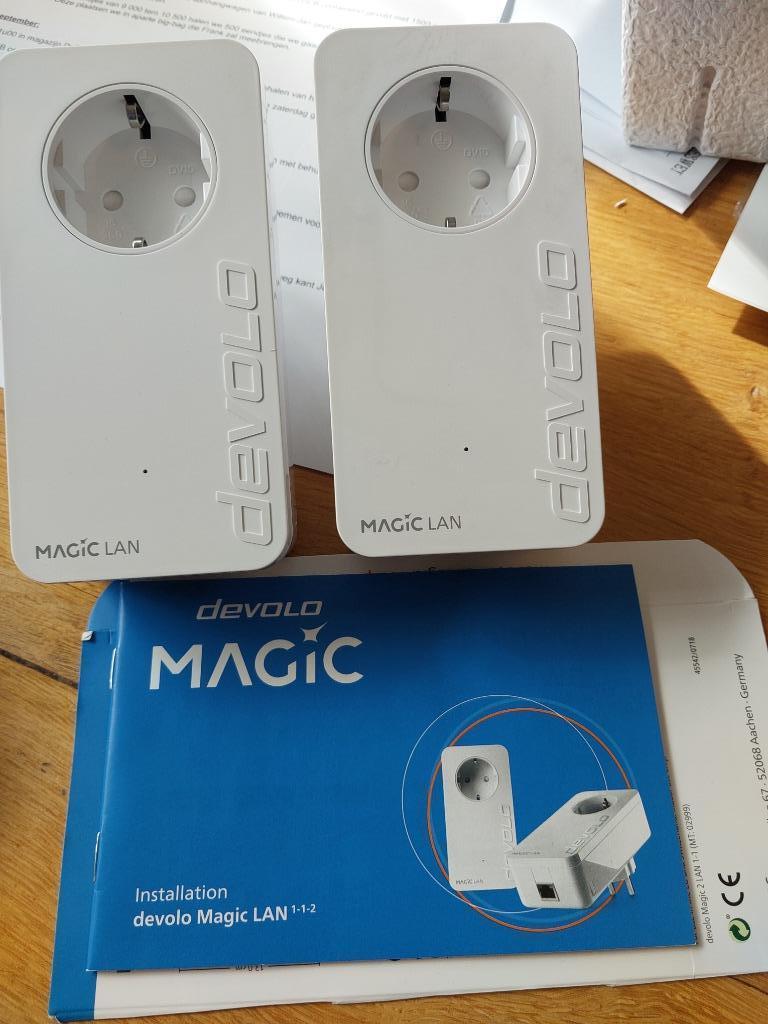devolo magic lan, Informatique & Logiciels, Adaptateurs powerline, Enlèvement, Comme neuf, Devolo