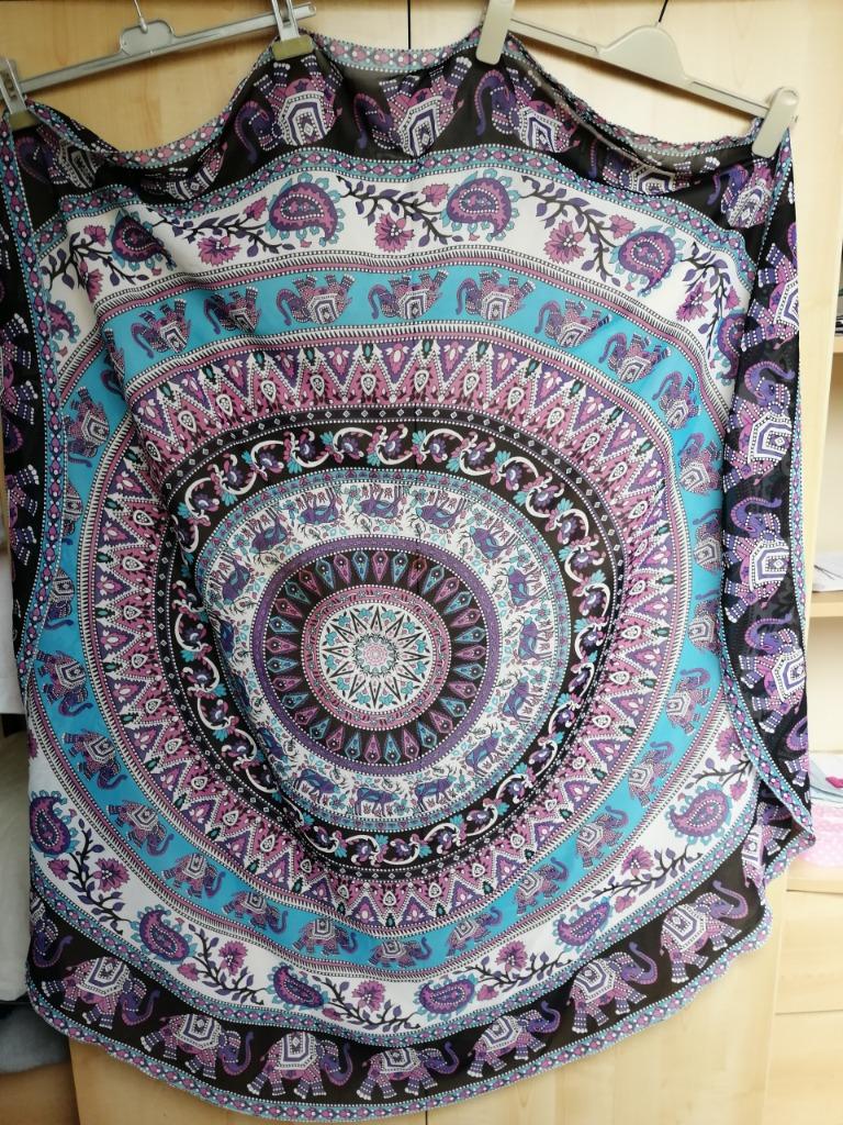 tafelkleed rond, Ophalen of Verzenden, Zo goed als nieuw, Rond