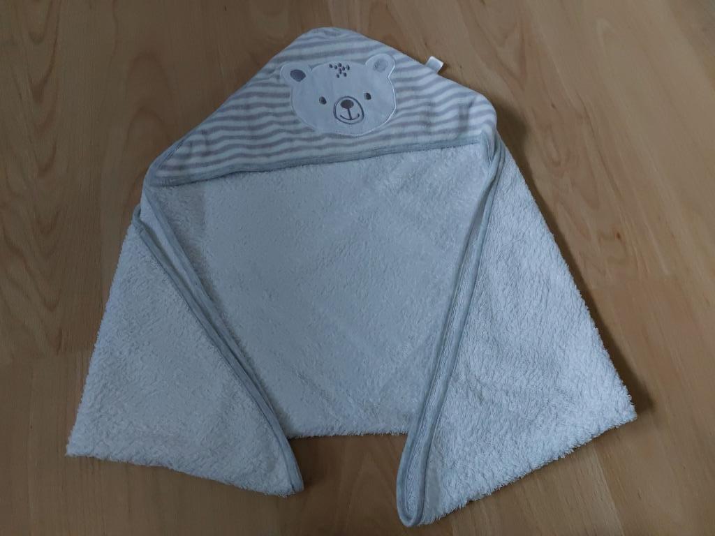 Mooie witte sponzen bad cape badcape, Kinderen en Baby's, Kinderkleding | Kinder-zwemkleding, Ophalen of Verzenden, Zo goed als nieuw