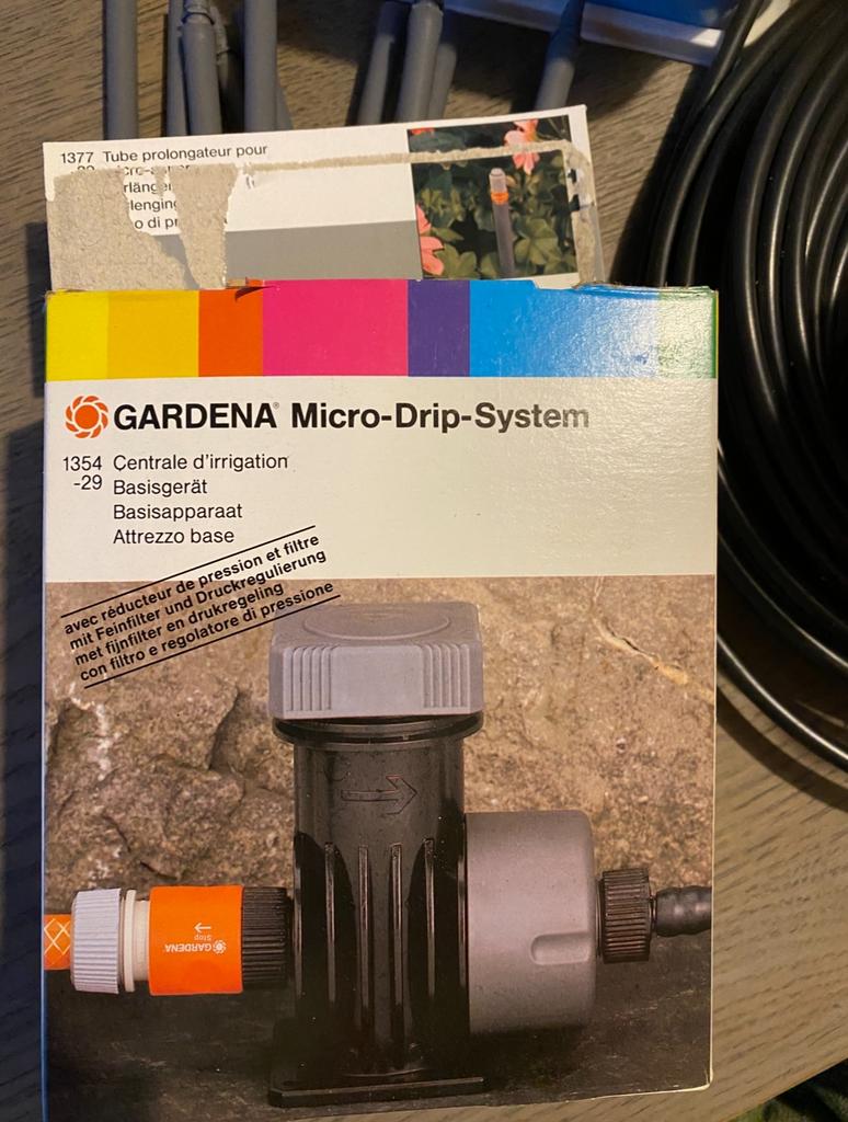 Gardena micro drip system, Tuin en Terras, Druppelsystemen, Ophalen, Nieuw