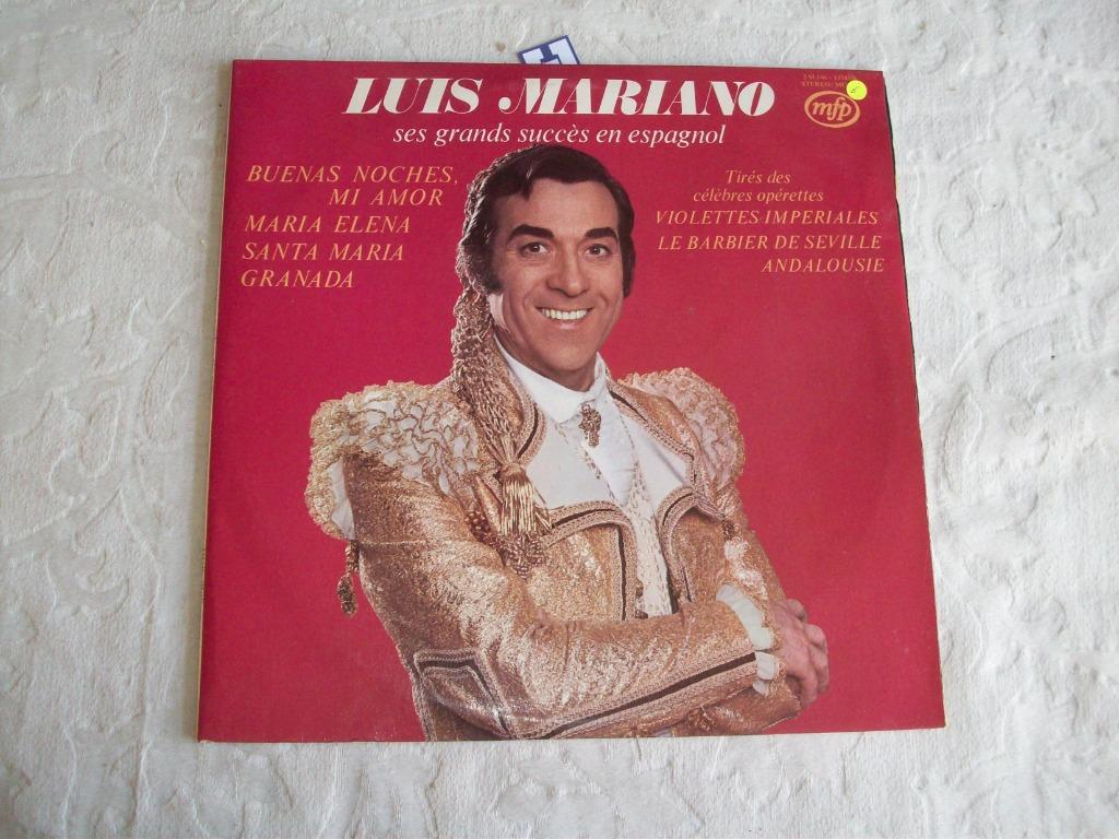 vinyl lp louis mariano, Enlèvement ou Envoi, Comme neuf, 12 pouces