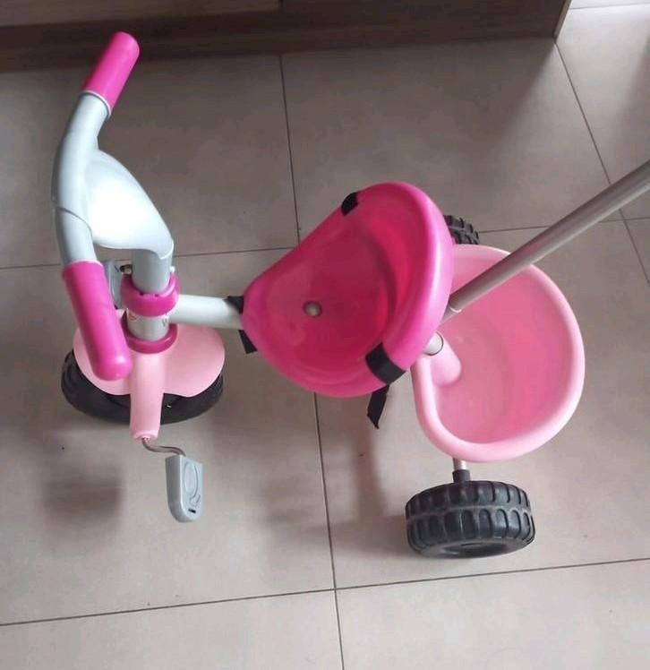 Smoby Driewieler, Enlèvement, Utilisé, Smoby, Tige de poussée