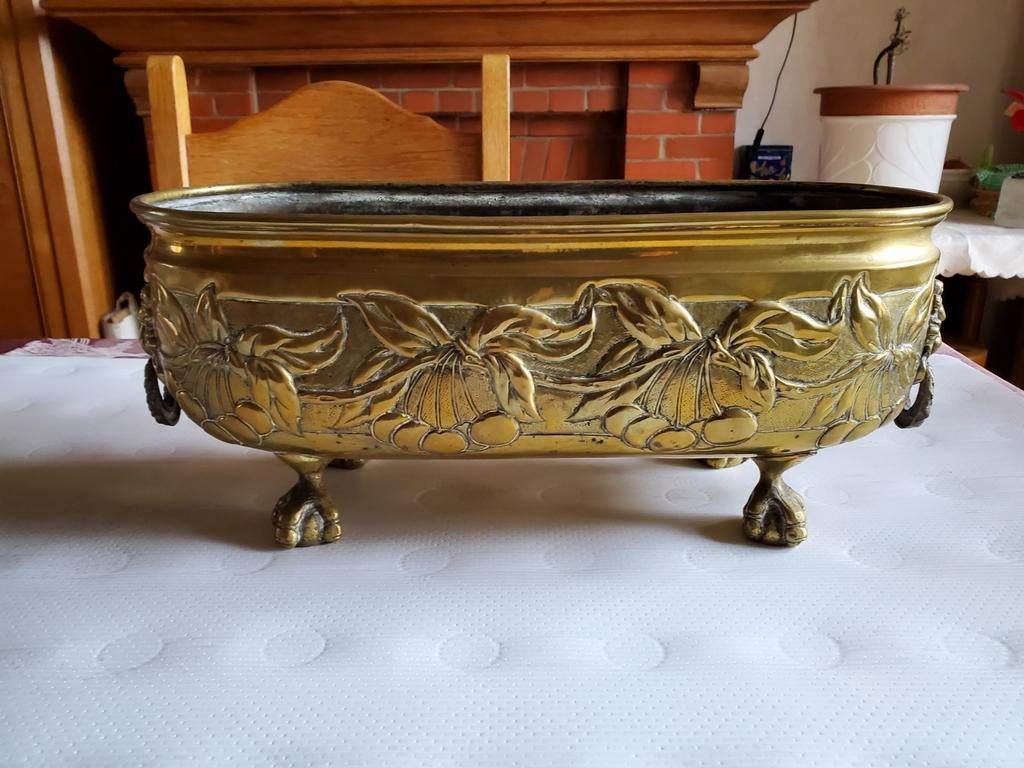 Tuinman E. Houbion, Dinant, jaren 30, Antiek en Kunst, Antiek | Brons en Koper, Ophalen of Verzenden