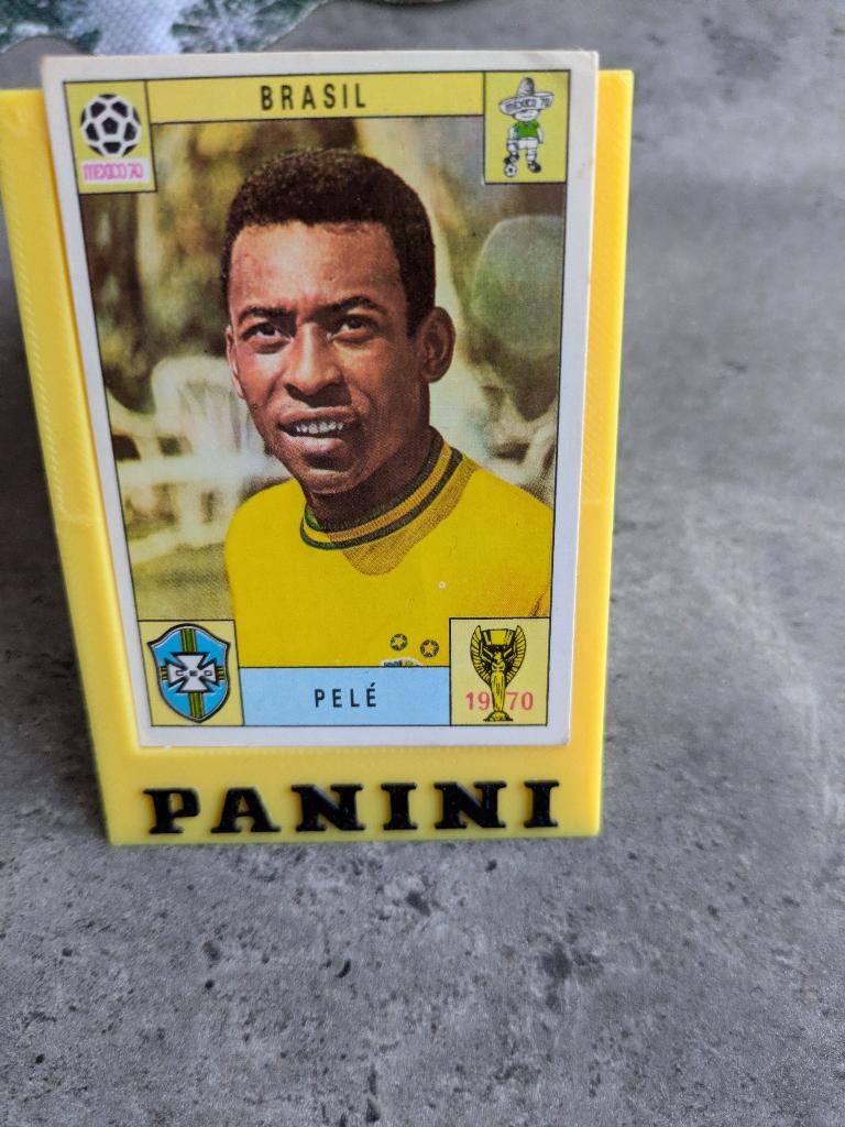 Panini carte 1970 football Coupe du monde Mexique 70 PELE, Envoi, Comme neuf