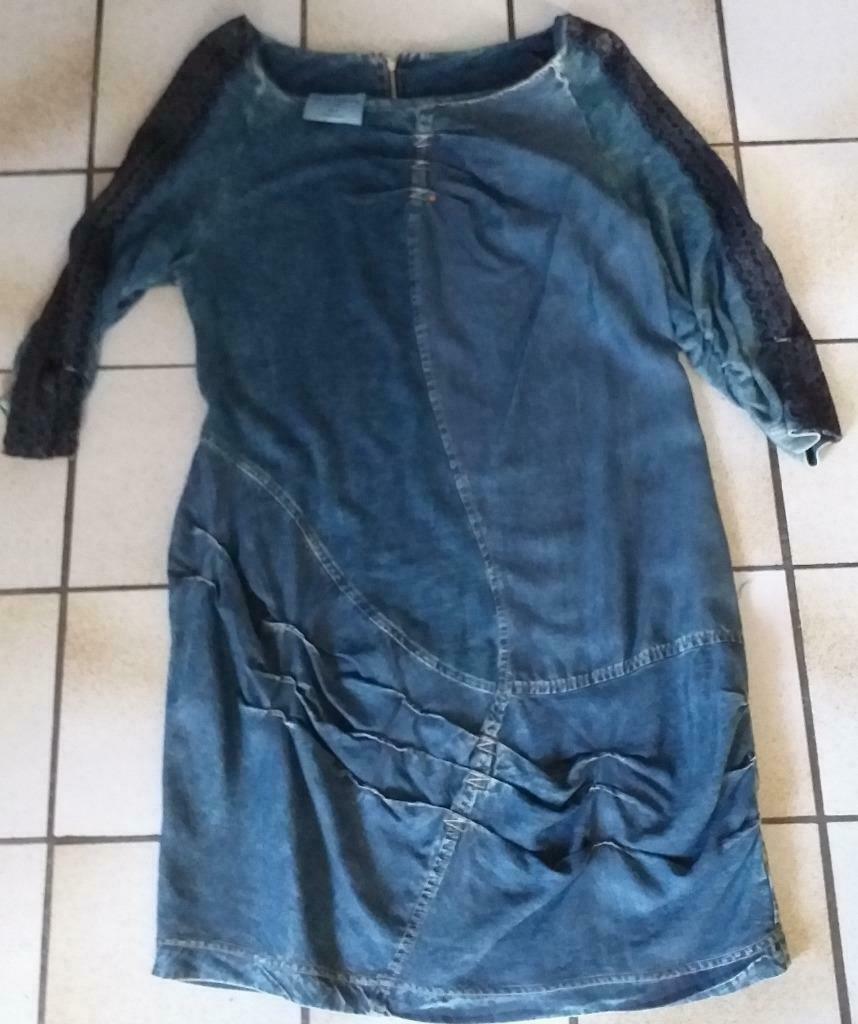 jurk Elisa Cavaletti, Kleding | Dames, Blauw, Maat 46/48 (XL) of groter, Nieuw, Ophalen of Verzenden