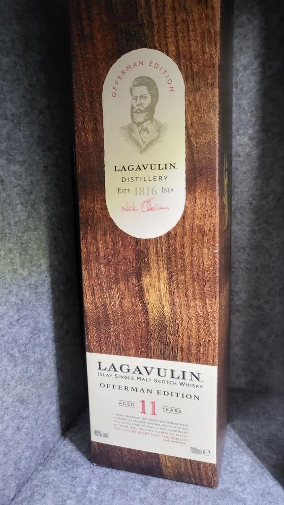 PRIJSVERLAGING!!!Unieke Nick Offerman collectie Lagavulin, Verzamelen, Overige gebieden, Overige typen, Nieuw, Ophalen of Verzenden
