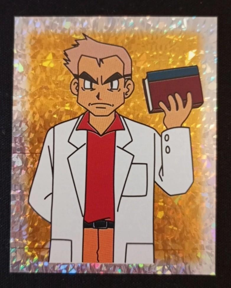 POKÉMON MERLIN TOPPS  NINTENDO S33 PROF CHEN, Envoi