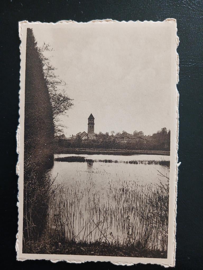 4 oude postkaarten uit Orval Abbey, Ophalen of Verzenden, 1920 tot 1940, Ongelopen, Luxemburg
