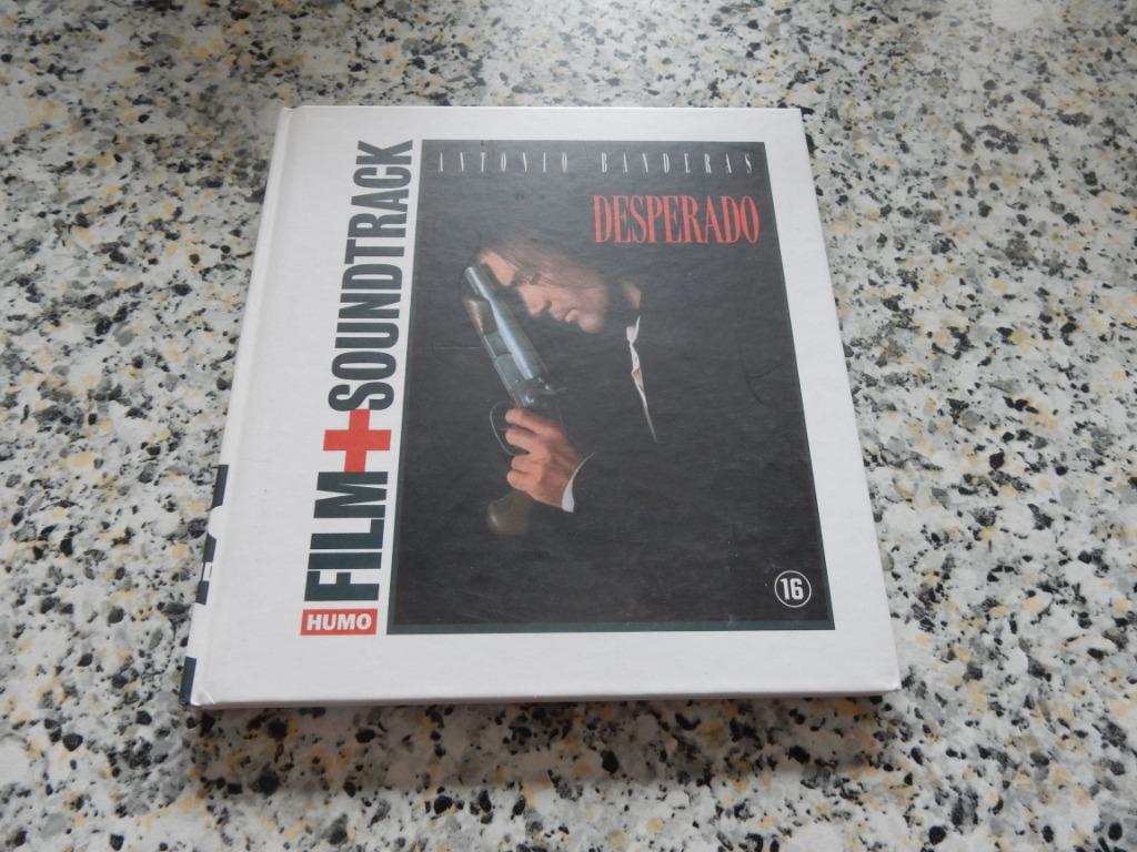nr.1061 - Dvd & boek: desperado - actie, Vanaf 16 jaar, Ophalen of Verzenden, Zo goed als nieuw, Actie