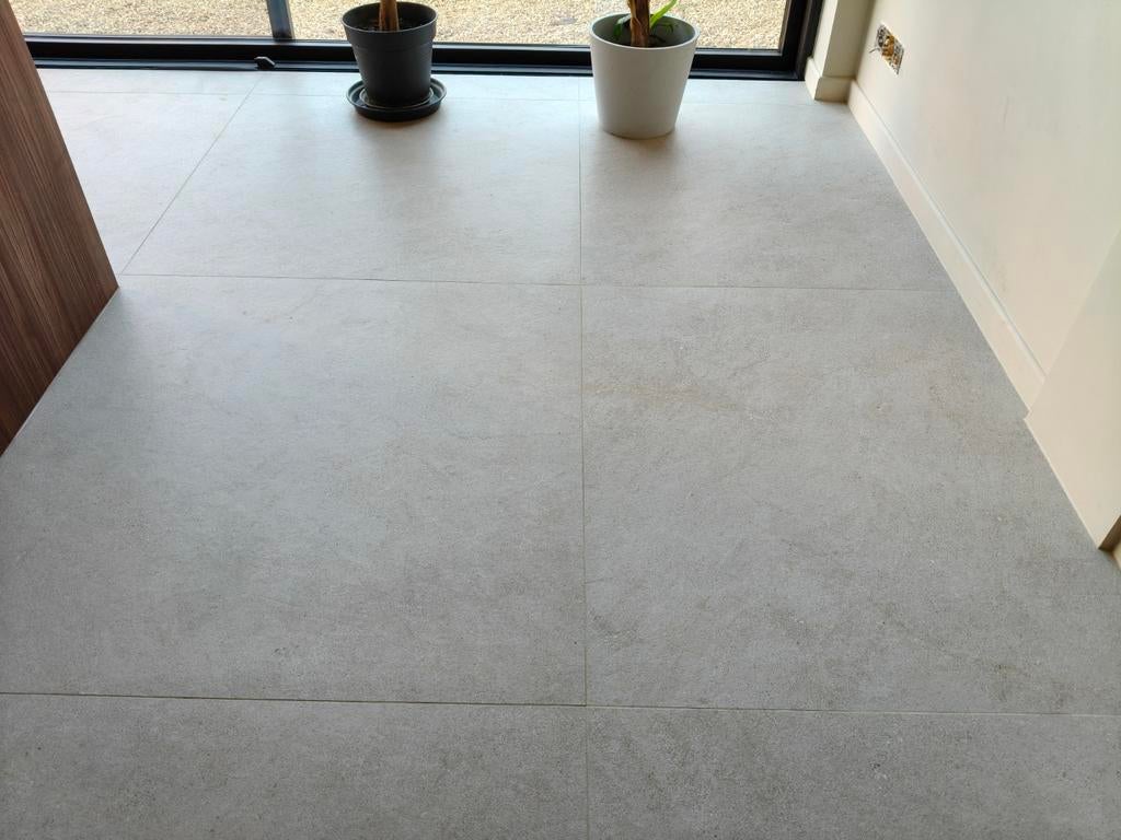 Keramische tegel 1 m x 1 m x 8,5 mm, 60 cm of meer, Nieuw, Ophalen of Verzenden, 10 m² of meer
