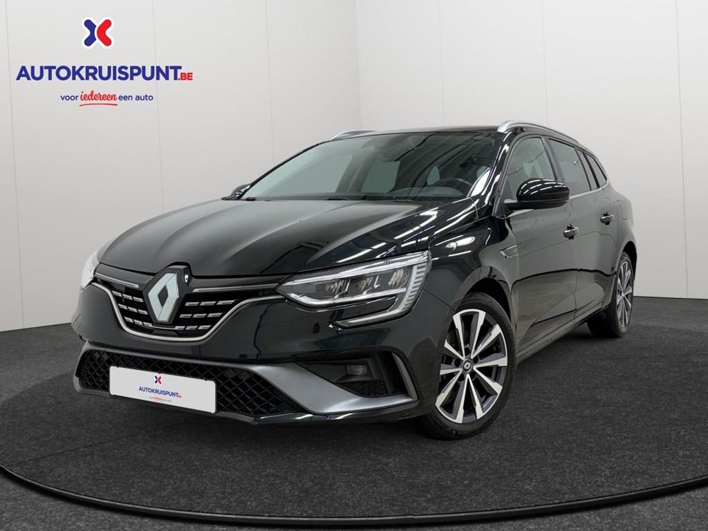 Renault Megane Grandtour 1.6 E-TECH 160 PHEV R.S. LINE GPS, Automaat, Zwart, Zwart, Hybride Elektrisch/Benzine