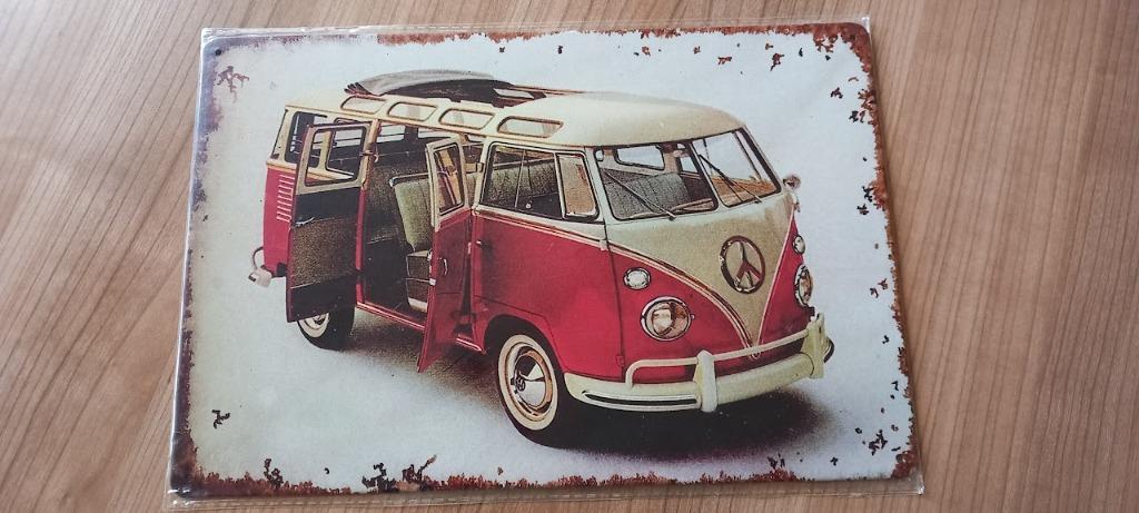 Plaque métallique Volkswagen. Nouveau. 30x20cm, Collections, Enlèvement ou Envoi, Neuf, Panneau publicitaire