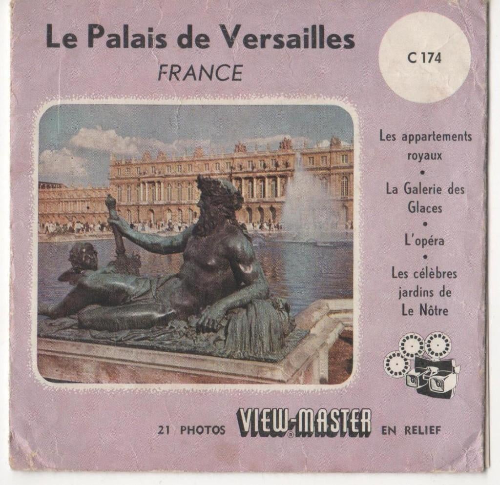 View-master Het Paleis van Versailles C 174, Ophalen of Verzenden