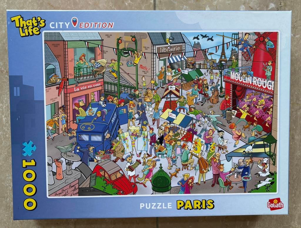 Puzzel That’s Life 1000 stukjes (nieuw), Enlèvement ou Envoi, 500 à 1500 pièces, Neuf, Puzzle