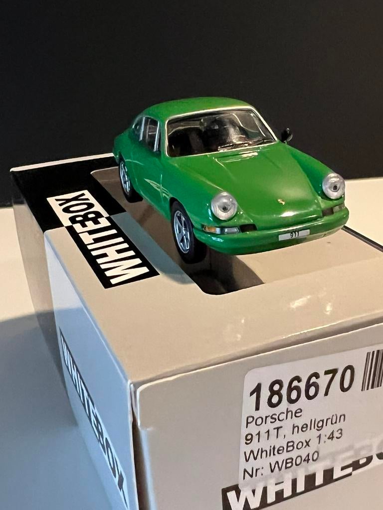 Porsche 911 1:43 Whitebox, Ophalen of Verzenden, Zo goed als nieuw