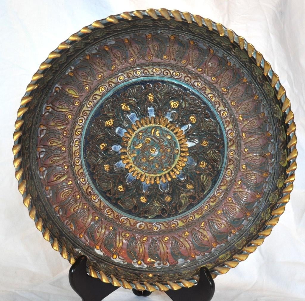maitrise de nimy de 35 cm signée destrebecq, Antiquités & Art, Enlèvement ou Envoi