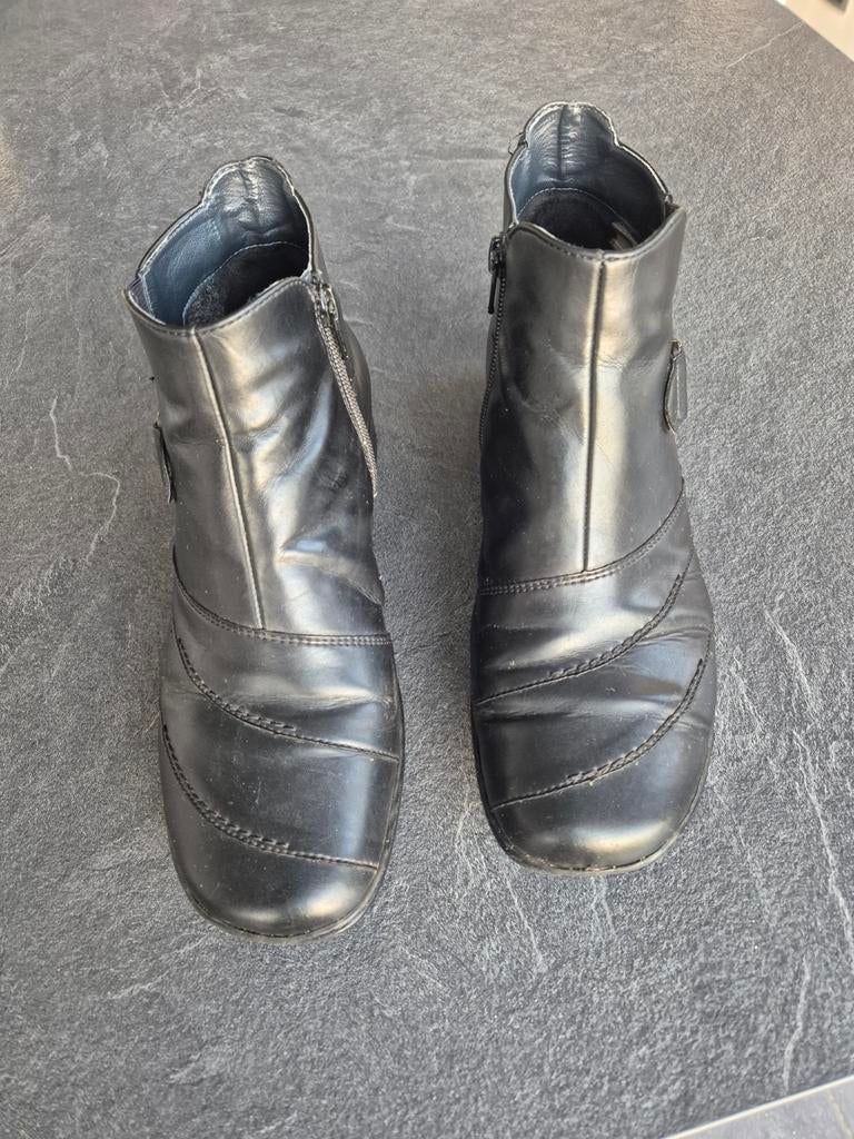 zwarte botjes- maat 39-40, Kleding | Dames, Ophalen, Zwart, Lage of Enkellaarzen, Gedragen