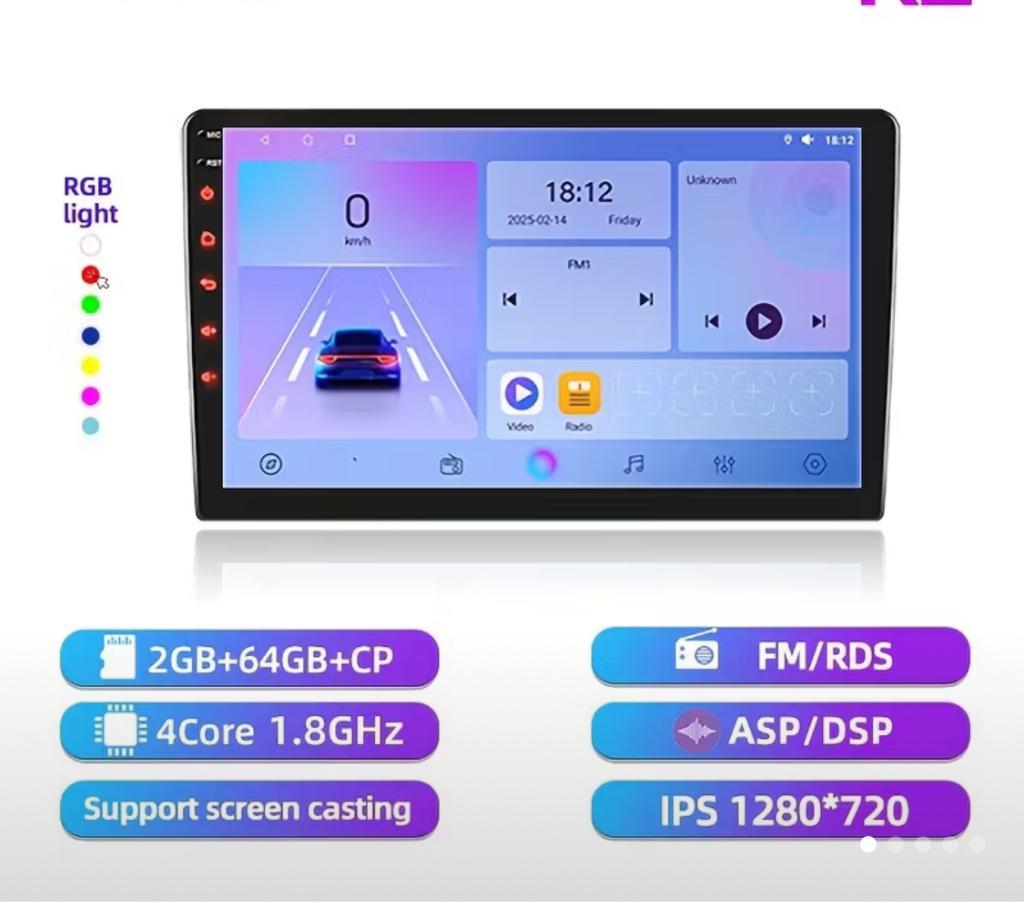 autoradio CarPlay, Android 10 ", Enlèvement, Neuf