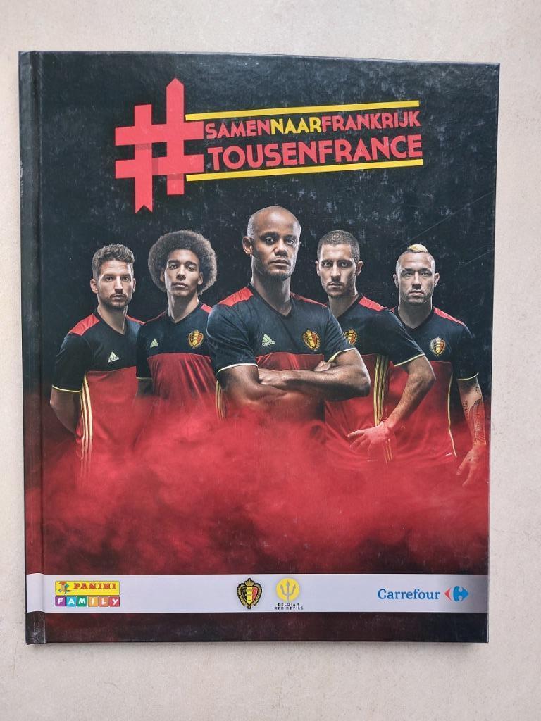 leeg panini plakboek 2016 - voetbal, Ophalen of Verzenden